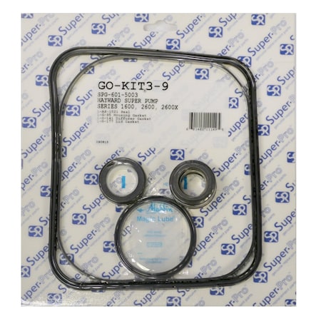 Super-Pro Hayward Super Pump Seal Kit GO-KIT3-9