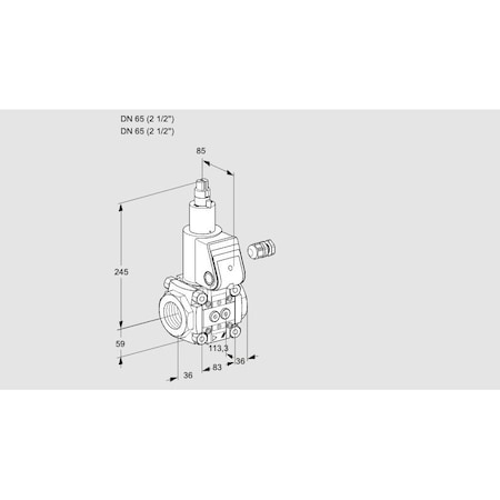 Honeywell Kromschroder VAS365R/LW KS88027349