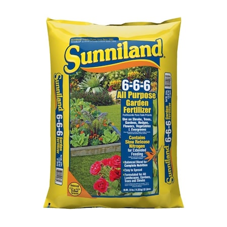 Sunniland All Purpose 6-6-6 Plant Fertilizer 33 lb 125873