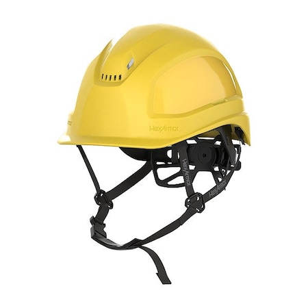 Hexarmor Safety Helmet, XP450A, HDPE, 6 Point Ratchet, Type 1, Class C 16-14003M