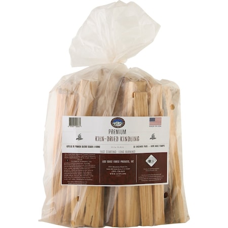 Lost Coast .33 Cu. ' Kiln Dried Kindling Fire Starter 687035000337
