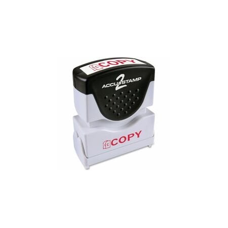 Accu-Stamp2 Stamp, Red, Copy, 1-5/8"x1/2 35594