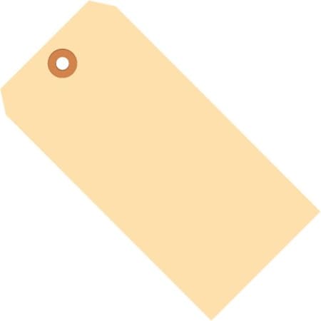 The Packaging Wholesalers Manila Shipping Tags, 10 Pt., No 1, 2-3/4"L x 1-3/8"W, 1000/Pack G30011