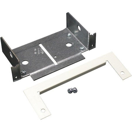 Wiremold Panel Connector Fitting, Gray, Steel G4086A