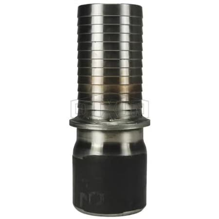 Dixon LP Boss Hose Stem, 3 in, Beveled, Steel, Domestic LPB36