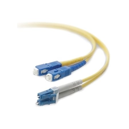 Belkin Fiber Optic Cable; Singlemode Sc/Lc Duplex, 8.3/12 F2F802L7-02M