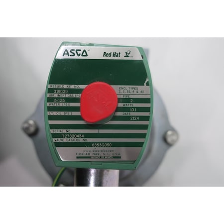 Asco SOLENOID VALVE 120V-AC 2IN NPT 8353G050
