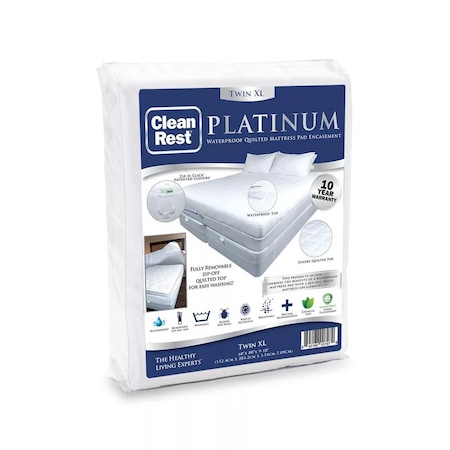 Cleanrest Mattress/Box Spring Protector, White 845168007993