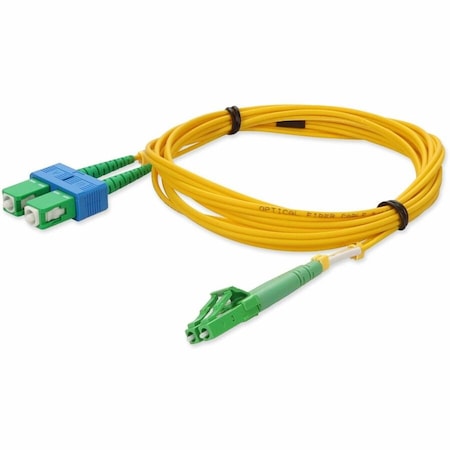 Add-On This Is A 3M Angled Lc (Male) To Angled Sc (Male) Yellow Duplex ADD-ALC-ASC-3M9SMF