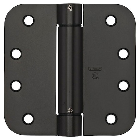 National Hardware V522 Series Spring Hinge, Steel, Oil-Rubbed Bronze, 37 lb N351-015