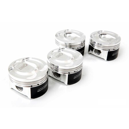 Manley Performance Dish Extreme Duty Piston Set for Ford 2.3L, Eco Boost 87.5 mm Standard - Bore 9.5-1 637000CE-4