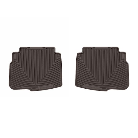 Weathertech Cocoa, Rear All Weather Floor Mats W668CO
