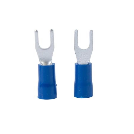Acoustic 16-14 AWG Spade Terminal, Blue, 10PK AC1679654