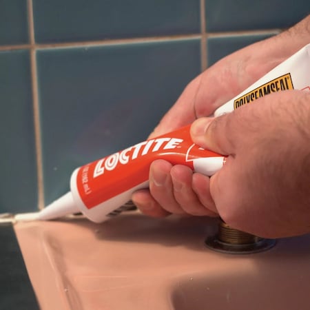 Loctite Polyseamseal 5.5 Oz. White Kitchen & Bath Caulk 2241860