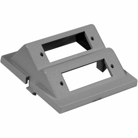 Hubbell Premise Wiring IStation Module, Gray, UNLD IM2SCA2GY