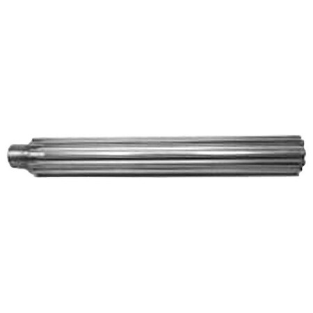 Zoro Select TimingPulleyBarStock, Aluminum, L9in 20L-PS8A