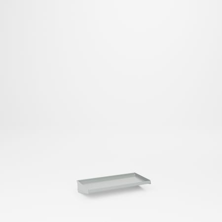 Pucel Sloped Versatile Shelves, 32 in W x 15 in D, Gray VSS-32-15