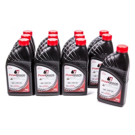 Penngrade Motor Oil 71576 1 qt. 20W50 Motorcycle Oil, Case of 12, 12PK BPO71576-12
