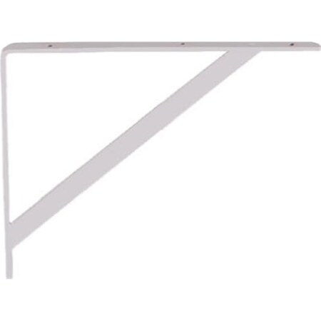 Keen N260-596 16 in. Super Strength Shelf Bracket, White KE831053