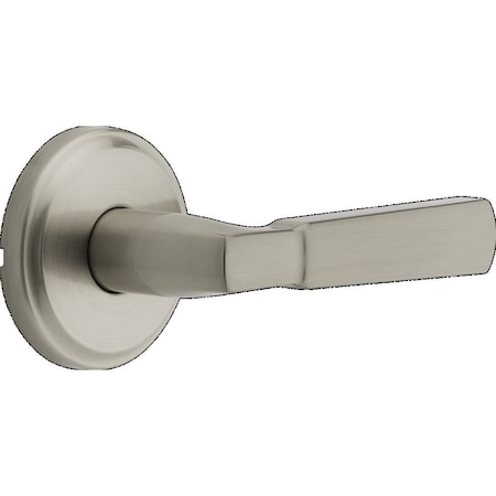 Kwikset Perth Lever Passage Door Lock with 6AL Latch and RCS Strike Satin Nickel Finish 720PHL-15