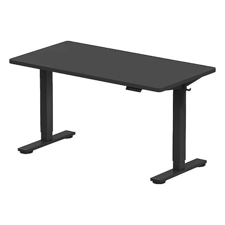 Flexispot Desk, Electric, Adjustable, Black, 55x28 E2BR5528B