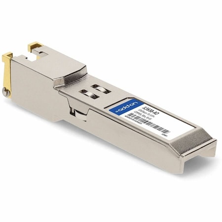 Add-On HP JL563B COMPATIBLE TAA COMPLIANT 100/1000/10000BASE-TX SFP+ TRANSCEIVER JL563B-AO
