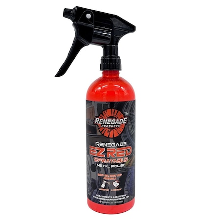 Renegade Products Usa EZ Red Sprayable Metal Polish LFGRPCLRSMP24OZ