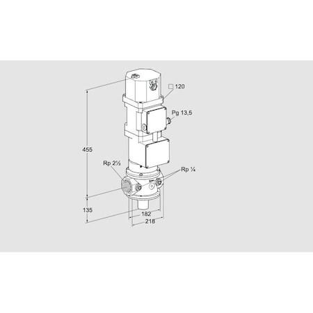 Honeywell Kromschroder VLV, MTR, GAS, VK 65R10MXA43D KS85315200