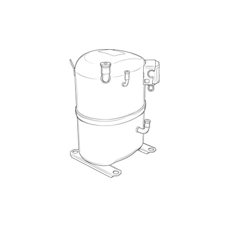 Copeland 230v3ph 47,200btu R-22 Compres CR47KQE-TF5-970
