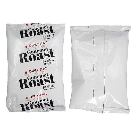 Diplomat Coffee, Arabica, Faction Pack, Caffeinated, Ground, 2.5 oz, 42 PK C-LC-GR2.5-42R