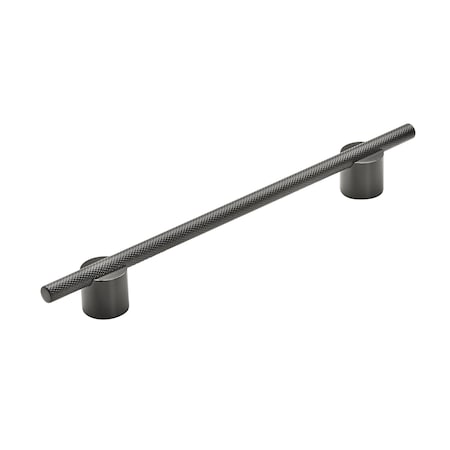 Amerock Transcendent 7-9/16 in 192 mm Center-to-Center Matte Black Cabinet Pull BP7414192MBMB