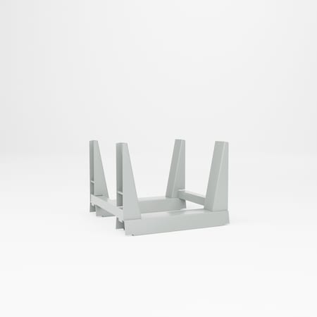 Pucel Twin Rack-U-Frames, 24 in W x 25 in D x 17.5 in H, Red RUF-262