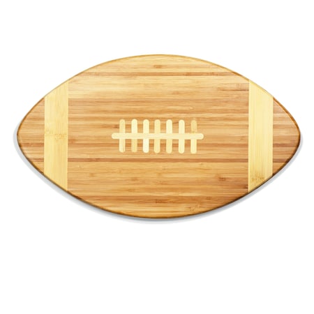 Picnic Time Family Of Brands Touchdown! Football Cutting Board & Serving Tray, Bamboo 896-00-505-000-0