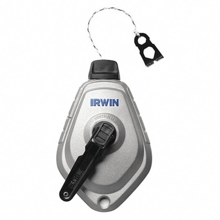 Irwin Irwin Strait-Line Gray Chalk Line Reel 100 ft. IWHT48445