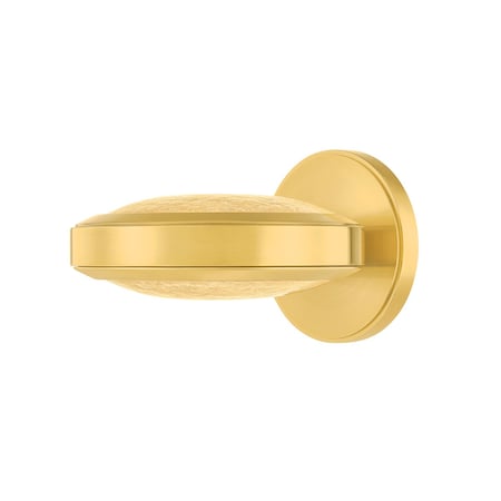 Hudson Valley Lighting Harris 1 Light Wall Sconce in Aged Brass Finish 6151-AGB