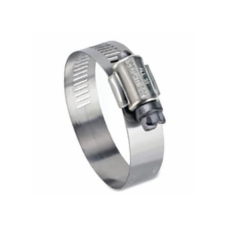 Ideal 68 Series Worm Drive Clamp, 0.43 in to 1 in clamp, 9/16 in W, Stainless Steel, 10PK 420-6808