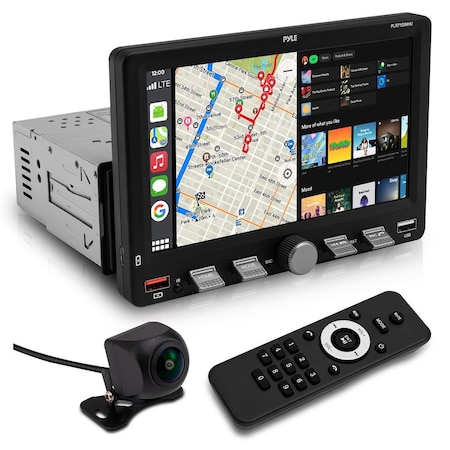 Pyle 7 in Single DIN Touchscreen Car Stereo PLR7103MHU