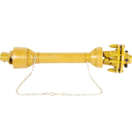 Vevor PTO Shaft PTO Drive Shaft 1-3/8"x6 Spline w/Slip Clutch Yellow T4 31.5-41" T4-Yâ…¢P*800mm*4.05.05B*4FFV1