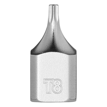 Milwaukee Tool Bit Socket, 1/4" Drive, Chrome, S2 Steel 45-34-1104