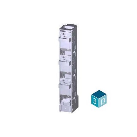 Siemens In-line fuse switch disconnector 1-pole selectable Sz. 1 I=250 A 3NJ4121-3BF01