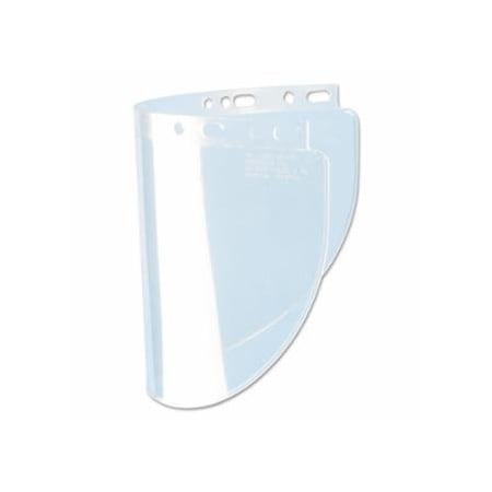 Honeywell Fibre-Metal High Performance Faceshield Window, Clear, Wide View, 16-1/2 in W x 8 in H, 50PK 280-4178CLBP