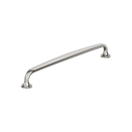Amerock Renown 8-13/16 inch 224mm Center-to-Center Satin Nickel Cabinet Pull BP36987G10