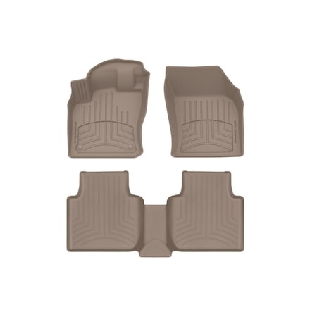 Weathertech Tan, Front and Rear FloorLiner HP 4515631IM-459893IM
