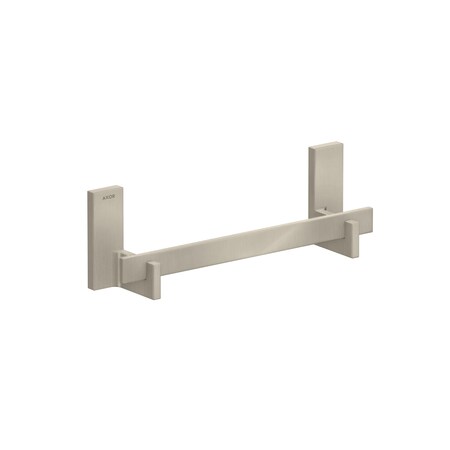 Axor Universal Rectangular Towel Bar, 12" in Brushed Nickel 42613820