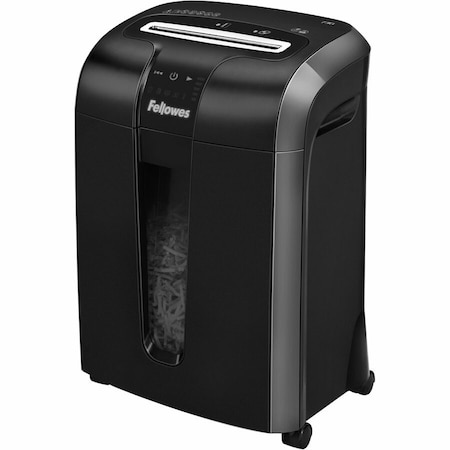 Fellowes Paper Shredder, Cross-Cut, 10 Sheet, Black FEL4606001