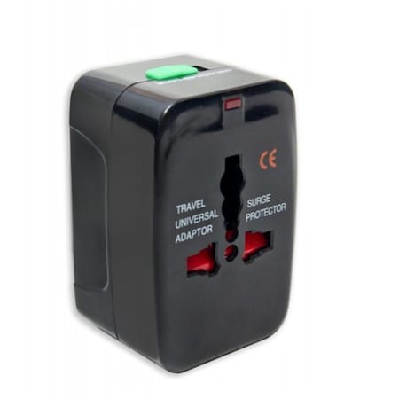 Syba Universal Travel Power Adapter, Black SY-ADA60004