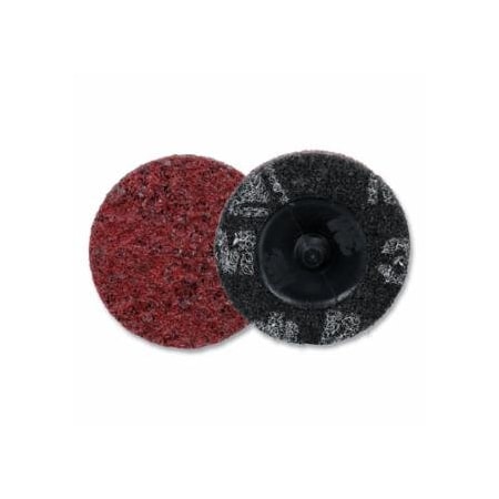 Scotch-Brite Roloc, Precision Surface Conditioning Disc, Heavy Duty, 2 in dia, TR, Medium, 150 Grit, 25000, 200PK 405-068060-67178