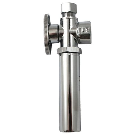 Plumb Pak Angle Valve with Hammer Arrestor, 1/2 x 3/8 in Connection, FIP x CTS, 125 psi Pressure, Brass Body K2048WHALF