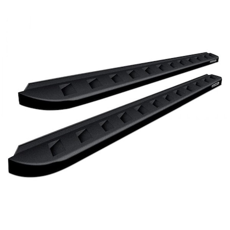 Go Rhino 6 in. RB10 Cab Running Boards for 2004-2014 Ford F-150, Black RHI63412680PC