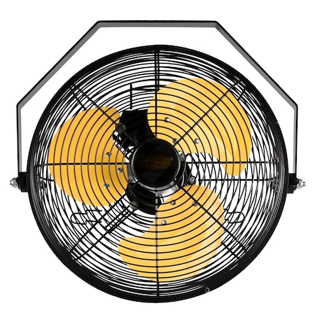 Edendirect Fan, Wall Mount, 12 in Blade Dia, 120V, 1,700/2,100/2,500 cfm IR-FANW12A